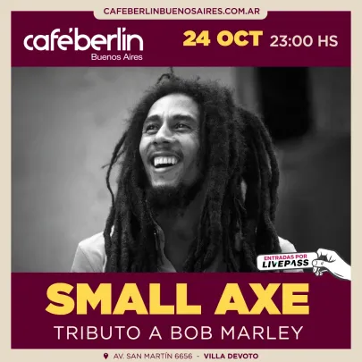 Small Axe en Café Berlín