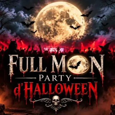 🌕 Full Moon Party 🎃 Halloween
