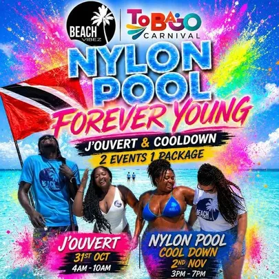 BEACH VIBEZ J'OUVERT & COOLDOWN - 2 EVENTS 1PACKAGE!