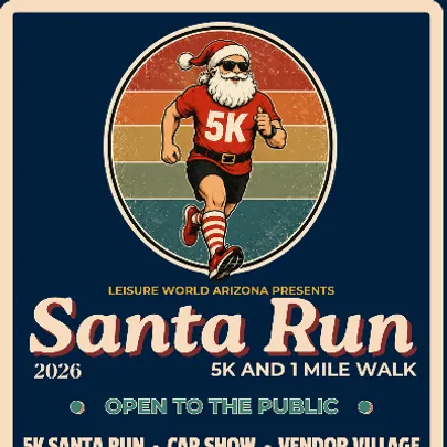 Leisure World Santa 5K & 1 Mile Walk