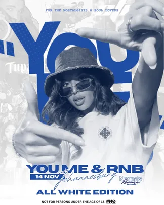 You , Me & RnB - Johannesburg (All White Edition)