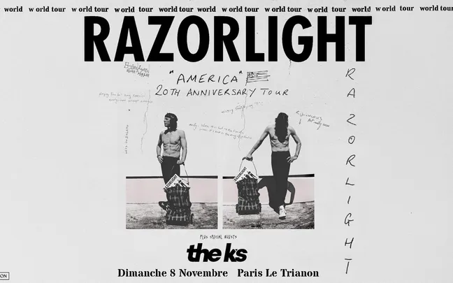 Take Me Out : Razorlight + The K's en concert à Paris !