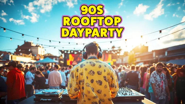 90s Rooftop Day Party: Walsall ☀️