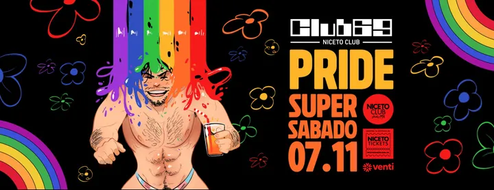 Club 69 | PRIDE en Niceto Club (+18 años)