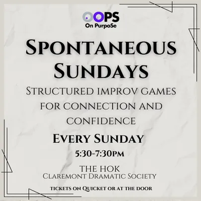 Improv Theatre Jam (Weekly)