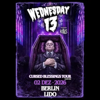 Wednesday 13 - Cursed Blessings Tour