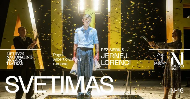 Pagal Alberto Camus romaną. SVETIMAS, rež. Jernej LORENCI