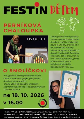 FEST IN 2026: Perníková chaloupka + O Smolíčkovi