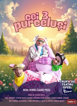 Cei 3 purceluși - by Qfeel @ Sala Luceafărul