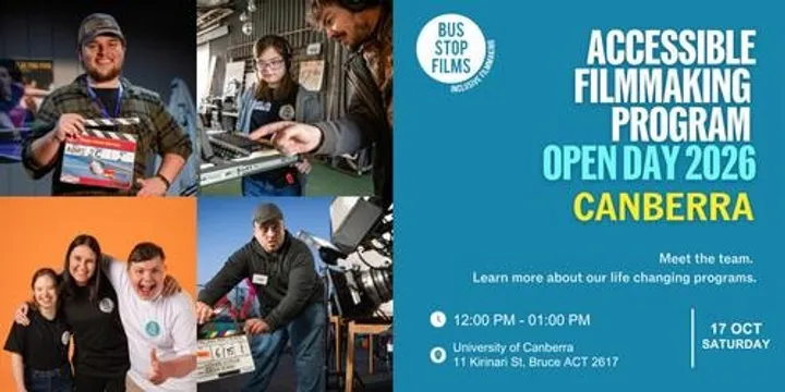 Bus Stop Films Open Day Canberra