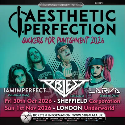 AESTHETIC PERFECTION - Suckers for Punishment 2026 + PRIEST & IAMIMPERFECT