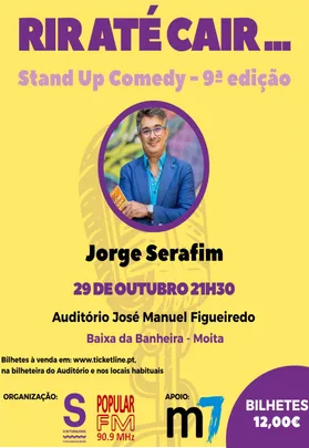 JORGE SERAFIM | RIR ATÉ CAIR