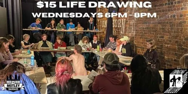 $15 Life Drawing Wednesdays