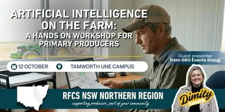 AI on the Farm: A Hands-On Workshop for Primary Producers