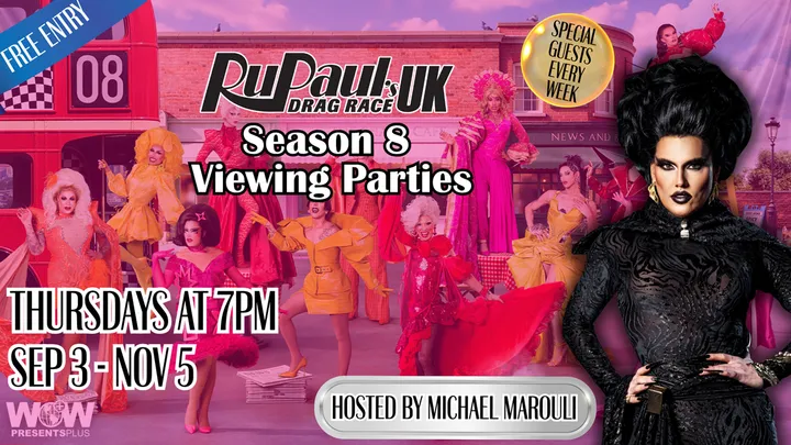 Drag Race UK Season 8 Viewing Parties at Betty & Joan's (hosted by Michael Marouli)