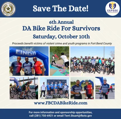 6th Annual Fort Bend DA Bike Ride for Survivors