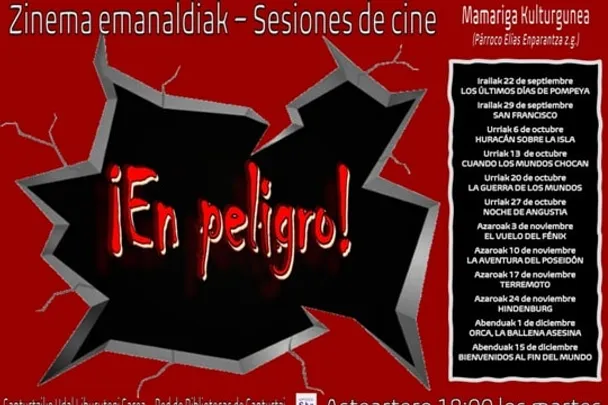 Ciclo de cine en Mamariga Kulturgunea: "ORCA, LA BALLENA ASESINA"