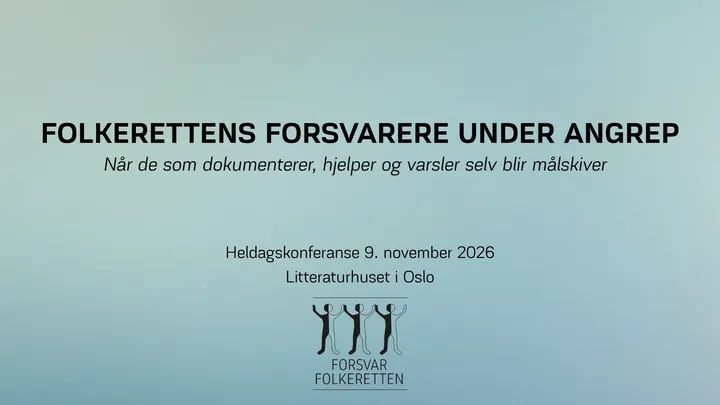 Folkerettens forsvarere under angrep