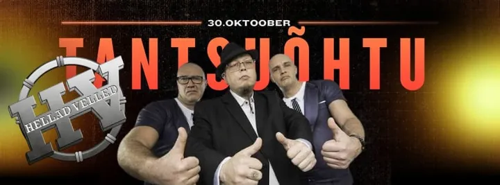 Tantsuõhtu ansambliga HELLAD VELLED