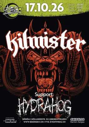 Kilmister (CH) | Support: Hydrahog (CH)