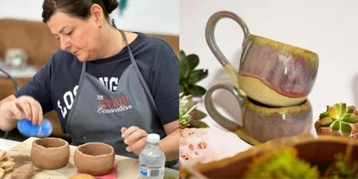 Hand-Built Pottery – Gold Coast | Pair of Cups