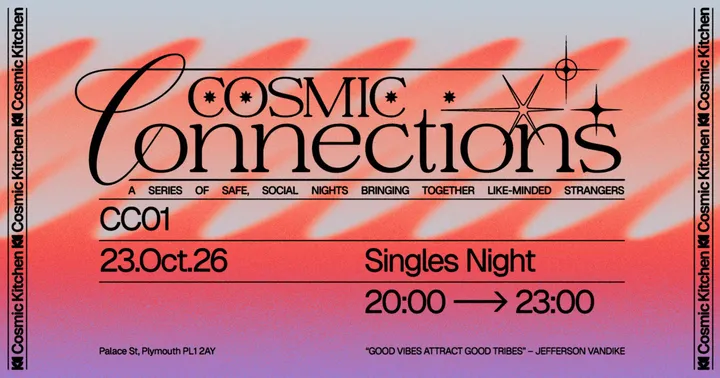 Cosmic Connections: Singles Night 21+