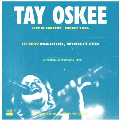 Tay Oskee en Wurlitzer, Madrid 2026