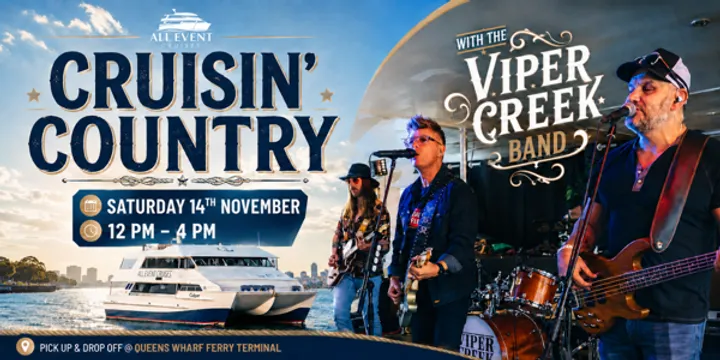 Cruisin' Country| feat. The Viper Creek Band | Newcastle Harbour Cruise