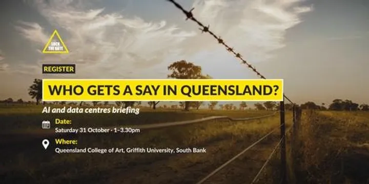 Who Gets a Say in Queensland? An strategy discussion on AI and data centres