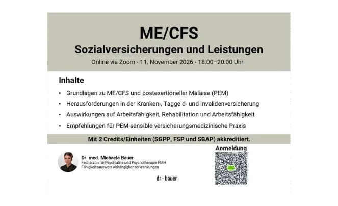 ME/CFS - Sozialversicherungen & Finanzierung von Leistungen