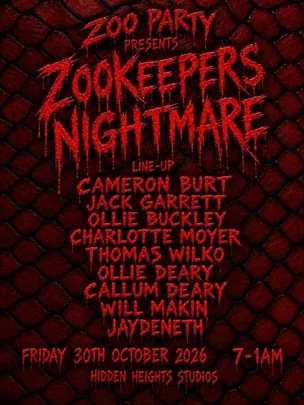 ZOOKEEPERS NIGHTMARE - HIDDEN HEIGHTS STUDIOS - 30/10/26