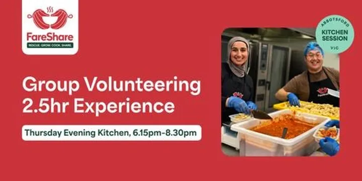 2027 Thursday Evening 6.15-8.30pm Kitchen Experience Melbourne