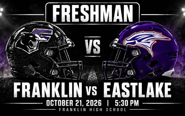 FRESHMAN- 10/21 (WED)- 5:30 PM - FRANKLIN vs EASTLAKE