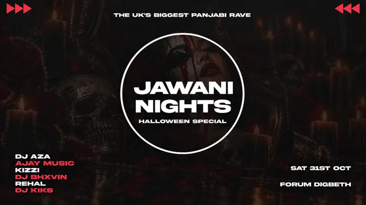 Jawani Nights - Halloween Special [FINAL 200 TICKETS]
