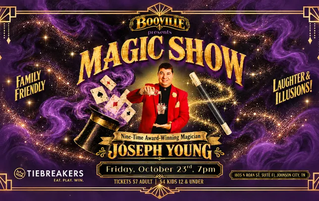 A Magic Show with Award-Winning Magician Joseph Young