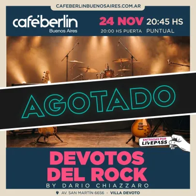 Devotos del Rock en Café Berlín
