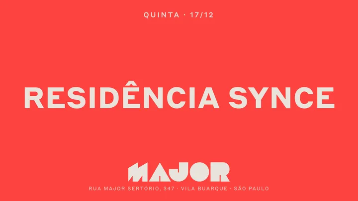 Major recebe Residência Synce