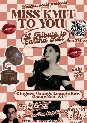 Miss Kmit to You! An Eartha Kitt Tribute 7:30pm