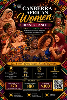 African Women Dinner Dance (VIP tickets!!)