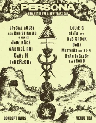Persona - NYE & NYD 28 Hour Celebration - PART 1 AT CONCEPT HAUS