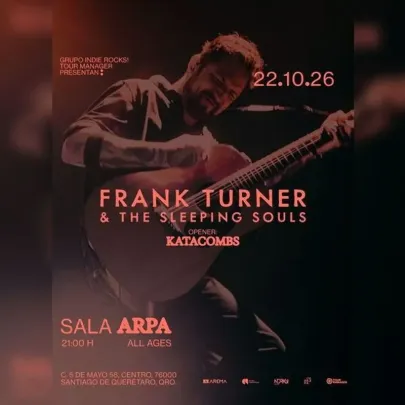 Frank Turner en Querétaro