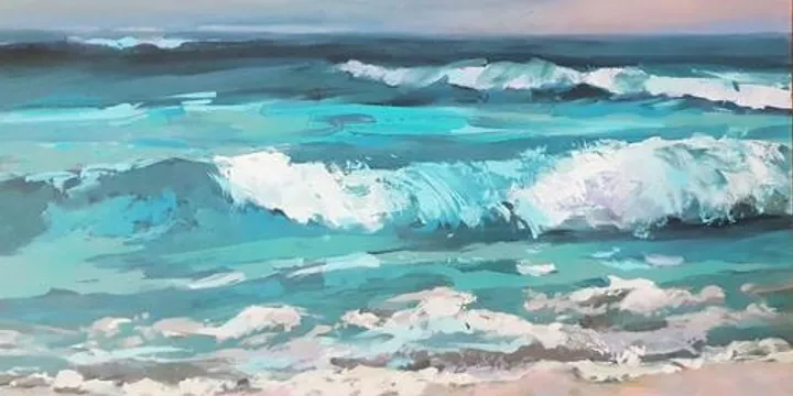 Painting workshop with Carmen McFaull