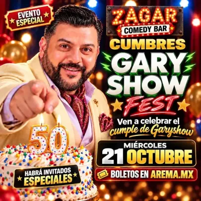 Gary Show en Zagar Comedy Bar Cumbres