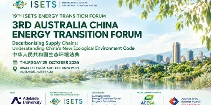 Australia China Energy Transition Forum