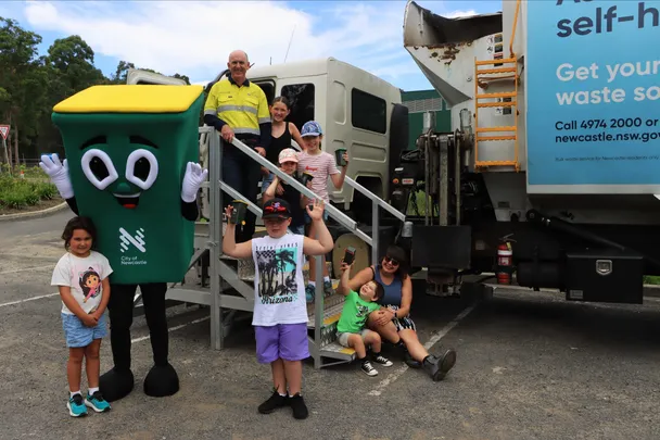 Kids Summerhill Waste Management Tour