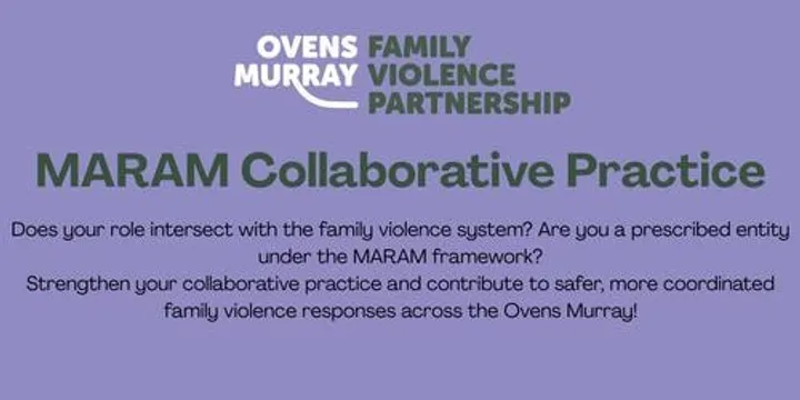NEW!! MARAM Collaborative Practice (Online)