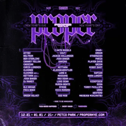 FNGRS CRSSD presents PROPER NYE/NYD 2027