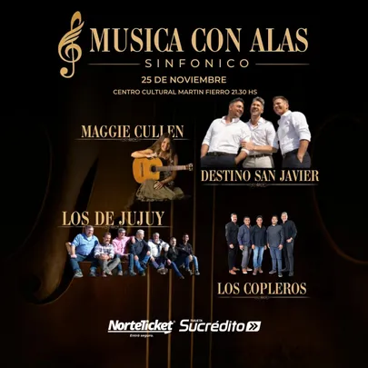 MUSICA CON ALAS SINFONICA EN JUJUY