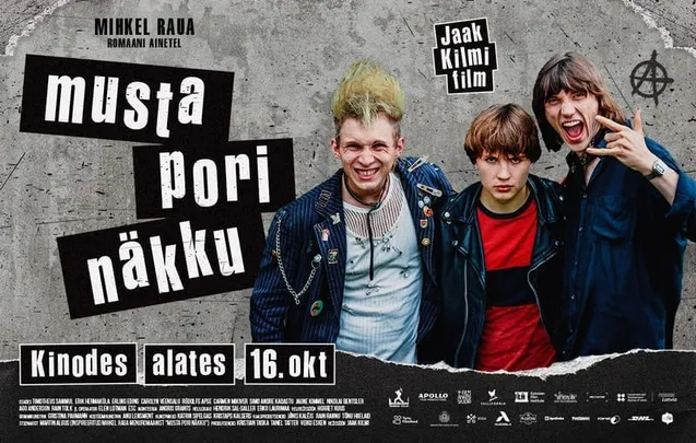 Komöödiafilm "Musta pori näkku" Torma rahvamajas