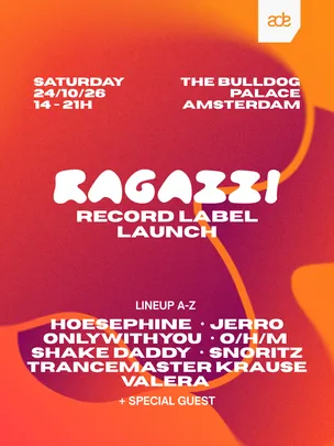 RAGAZZI Records - ADE Label Launch
